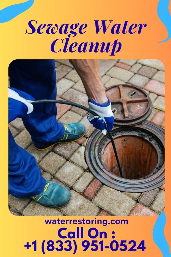 Sewage Water Cleanup in Visalia, CA